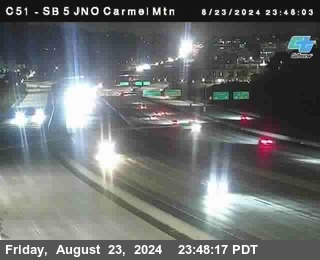 SB 5 at Carmel Mountain Rd.