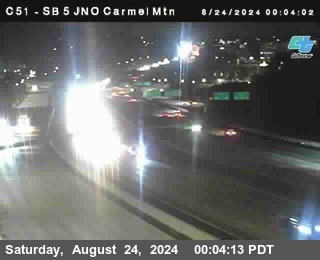 SB 5 at Carmel Mountain Rd.