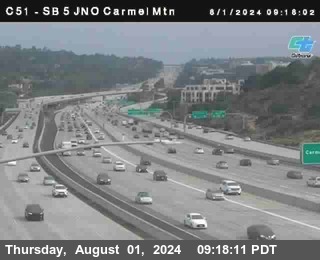 SB 5 at Carmel Mountain Rd.