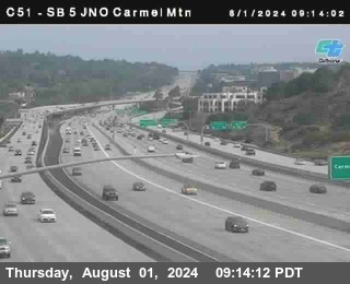 SB 5 at Carmel Mountain Rd.