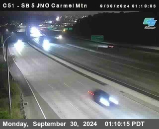 SB 5 at Carmel Mountain Rd.