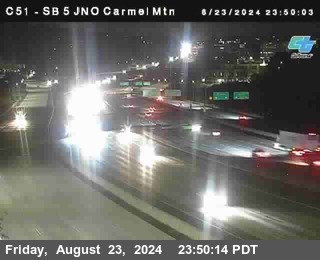 SB 5 at Carmel Mountain Rd.