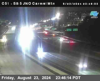 SB 5 at Carmel Mountain Rd.