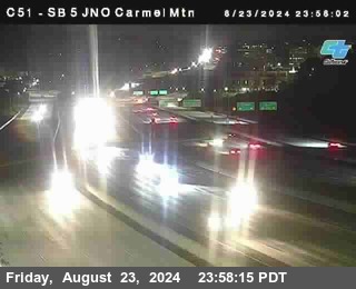 SB 5 at Carmel Mountain Rd.