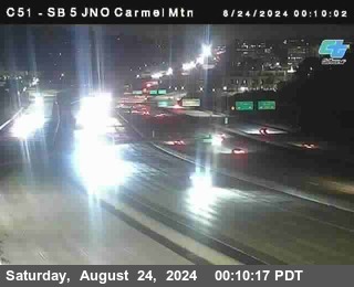 SB 5 at Carmel Mountain Rd.