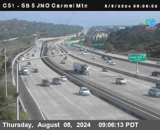 SB 5 at Carmel Mountain Rd.