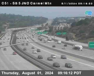 SB 5 at Carmel Mountain Rd.