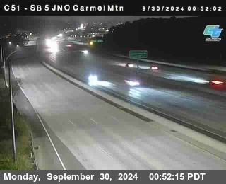 SB 5 at Carmel Mountain Rd.