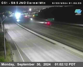 SB 5 at Carmel Mountain Rd.