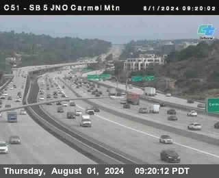 SB 5 at Carmel Mountain Rd.