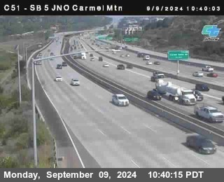 SB 5 at Carmel Mountain Rd.