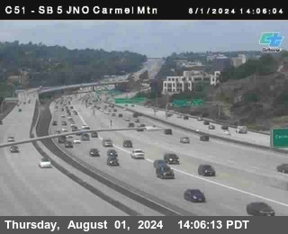 SB 5 at Carmel Mountain Rd.