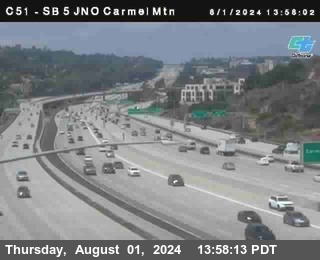 SB 5 at Carmel Mountain Rd.