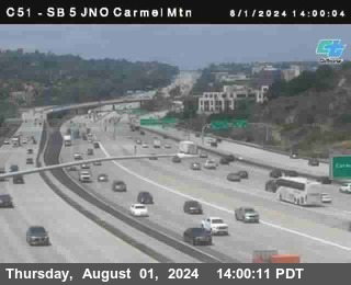 SB 5 at Carmel Mountain Rd.