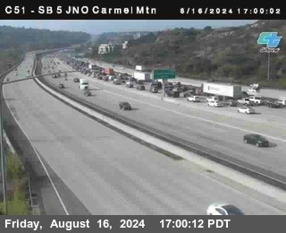 SB 5 at Carmel Mountain Rd.