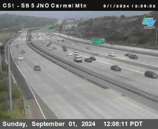 SB 5 at Carmel Mountain Rd.