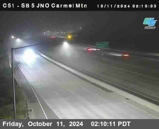 SB 5 at Carmel Mountain Rd.