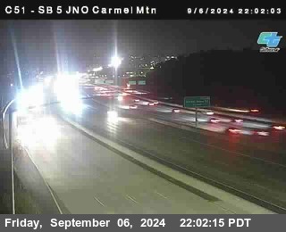 SB 5 at Carmel Mountain Rd.