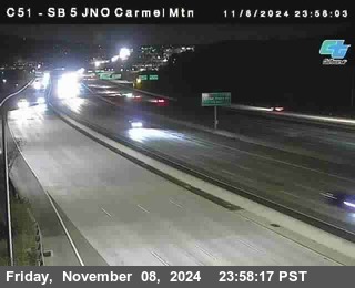 SB 5 at Carmel Mountain Rd.