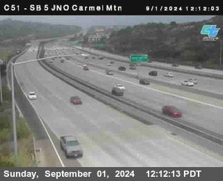 SB 5 at Carmel Mountain Rd.