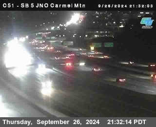 SB 5 at Carmel Mountain Rd.