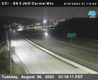 SB 5 at Carmel Mountain Rd.