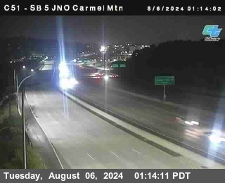 SB 5 at Carmel Mountain Rd.