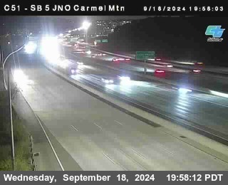 SB 5 at Carmel Mountain Rd.