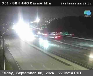 SB 5 at Carmel Mountain Rd.