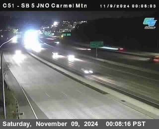 SB 5 at Carmel Mountain Rd.