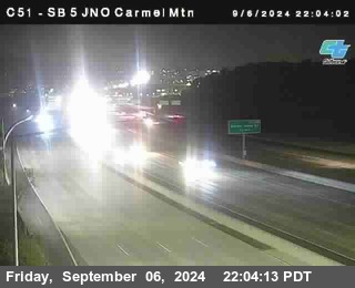 SB 5 at Carmel Mountain Rd.