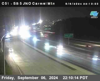 SB 5 at Carmel Mountain Rd.