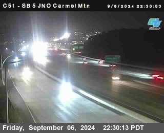 SB 5 at Carmel Mountain Rd.