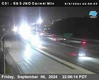 SB 5 at Carmel Mountain Rd.