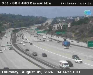 SB 5 at Carmel Mountain Rd.