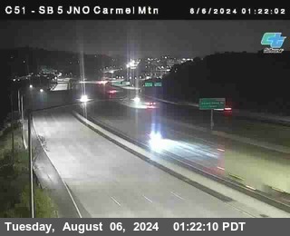 SB 5 at Carmel Mountain Rd.