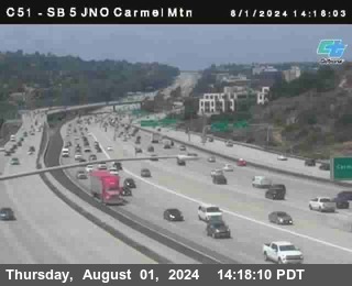 SB 5 at Carmel Mountain Rd.