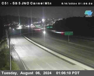 SB 5 at Carmel Mountain Rd.