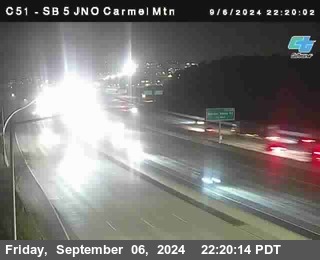 SB 5 at Carmel Mountain Rd.