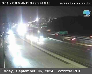 SB 5 at Carmel Mountain Rd.