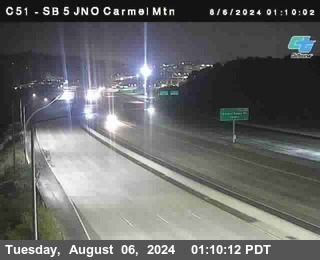 SB 5 at Carmel Mountain Rd.