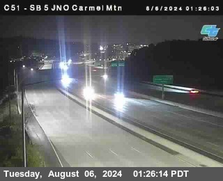 SB 5 at Carmel Mountain Rd.