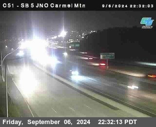 SB 5 at Carmel Mountain Rd.