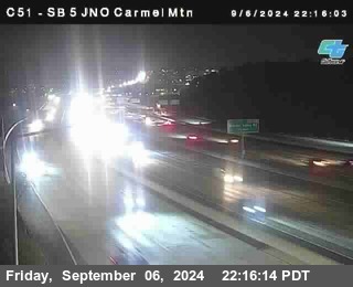 SB 5 at Carmel Mountain Rd.