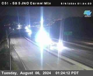 SB 5 at Carmel Mountain Rd.