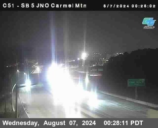 SB 5 at Carmel Mountain Rd.