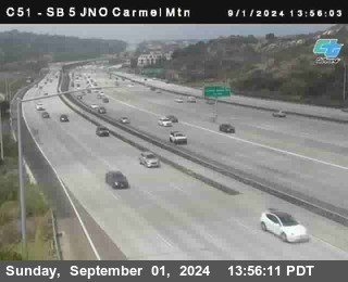 SB 5 at Carmel Mountain Rd.