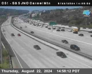 SB 5 at Carmel Mountain Rd.