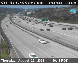 SB 5 at Carmel Mountain Rd.