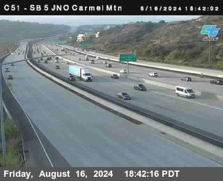 SB 5 at Carmel Mountain Rd.